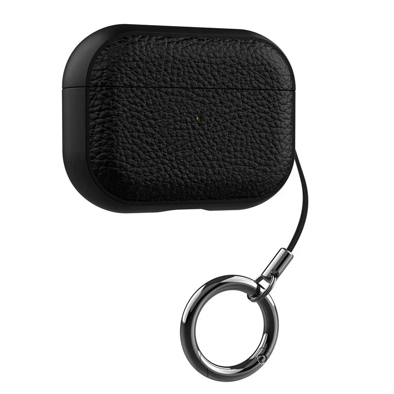 Leather-Finish TPU Case for AirPods, Five Model Fits