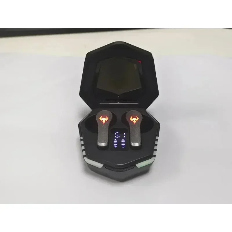Over-Ear Headphones with Digital Display, 1000mAh