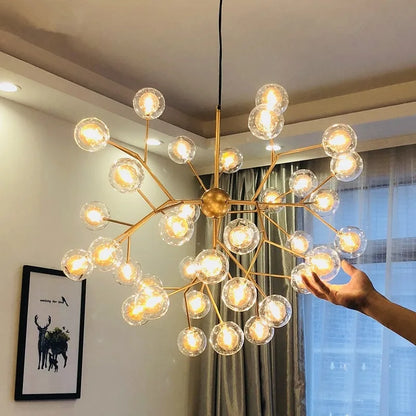Firefly Branch Chandelier, G4 LED, 9 to 54 Lights