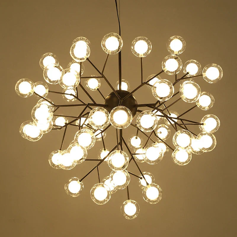 Firefly Branch Chandelier, G4 LED, 9 to 54 Lights