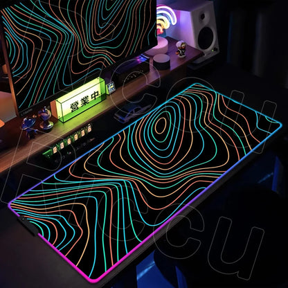 RGB Extended Gaming Mouse Pad, up to 1000 x 500 mm