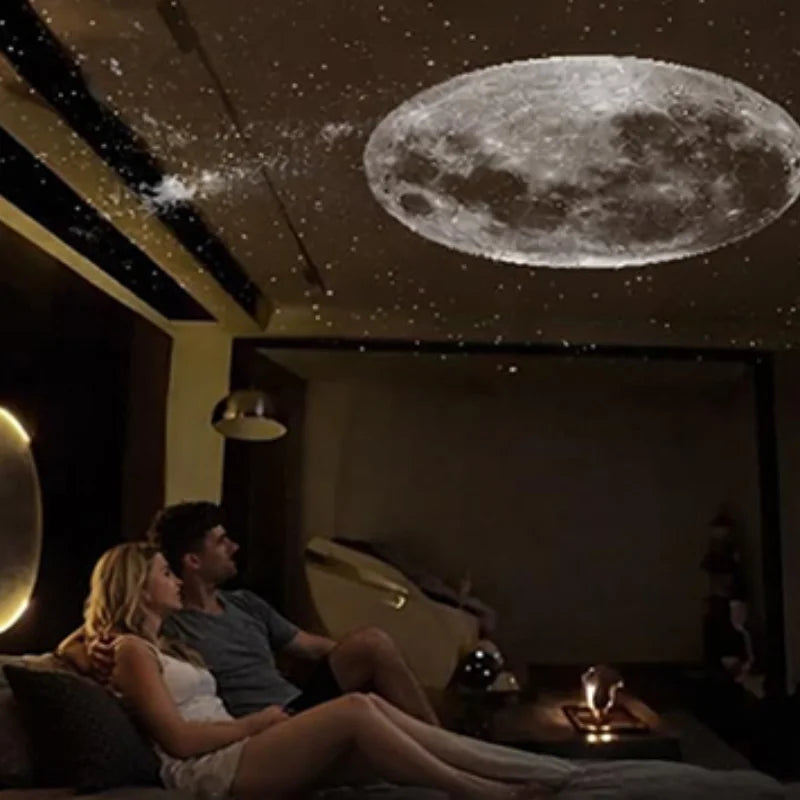Mini Galaxy Star Projector with Interchangeable Slides