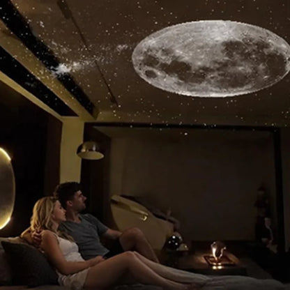Mini Galaxy Star Projector with Interchangeable Slides