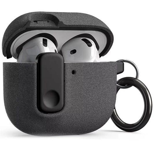 Safety Lock Buckle Shockproof Case for AirPods, Four Fits