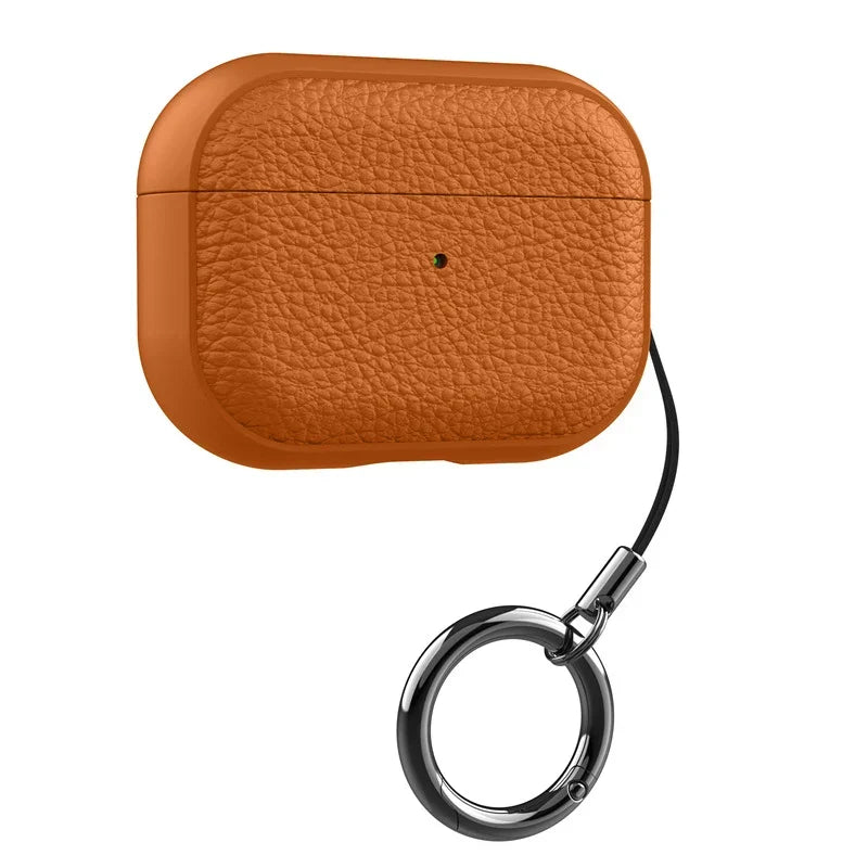 Leather-Finish TPU Case for AirPods, Five Model Fits