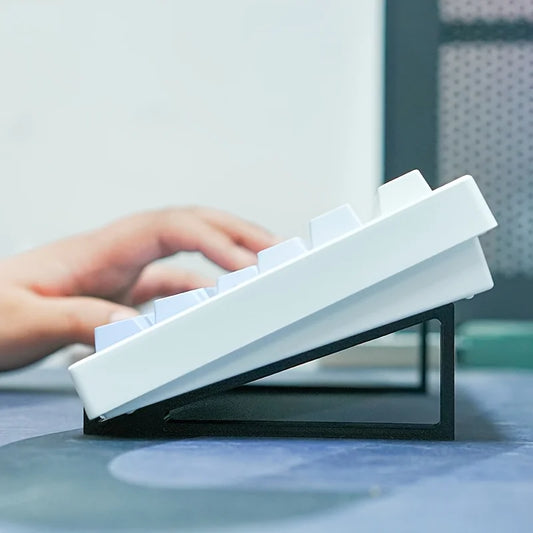 Elevated Keyboard and Monitor Stand, Four Colours