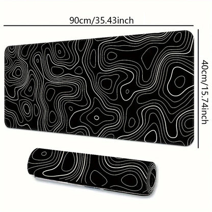 Large Gaming Mouse Pad with Stitched Edges, Five Sizes