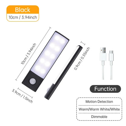 Motion Sensor Cabinet Light Bar, 10 to 50 cm