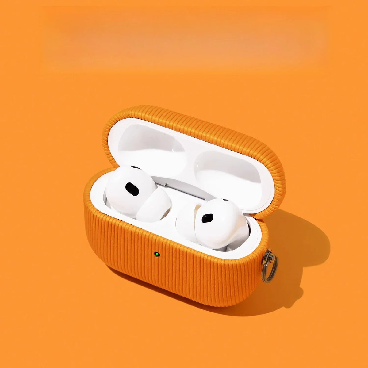 Soft Leather-Look Case for AirPods, Six Model Fits