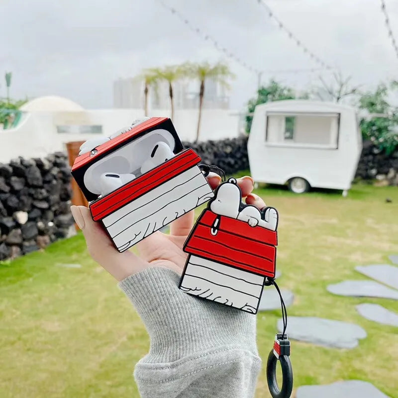 3D Cartoon Character Case for AirPods, Six Model Fits