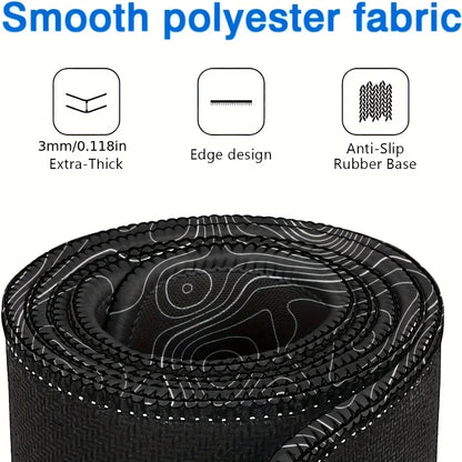 Large Gaming Mouse Pad with Stitched Edges, Five Sizes