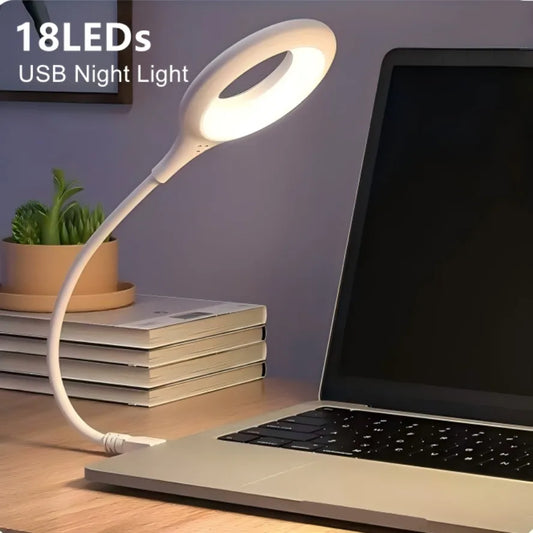 18 LED USB Plug-In Portable Lamp, Eye Protection