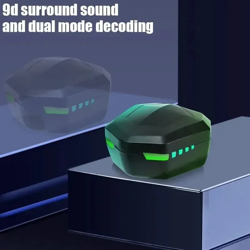 Over-Ear Headphones with Digital Display, 1000mAh