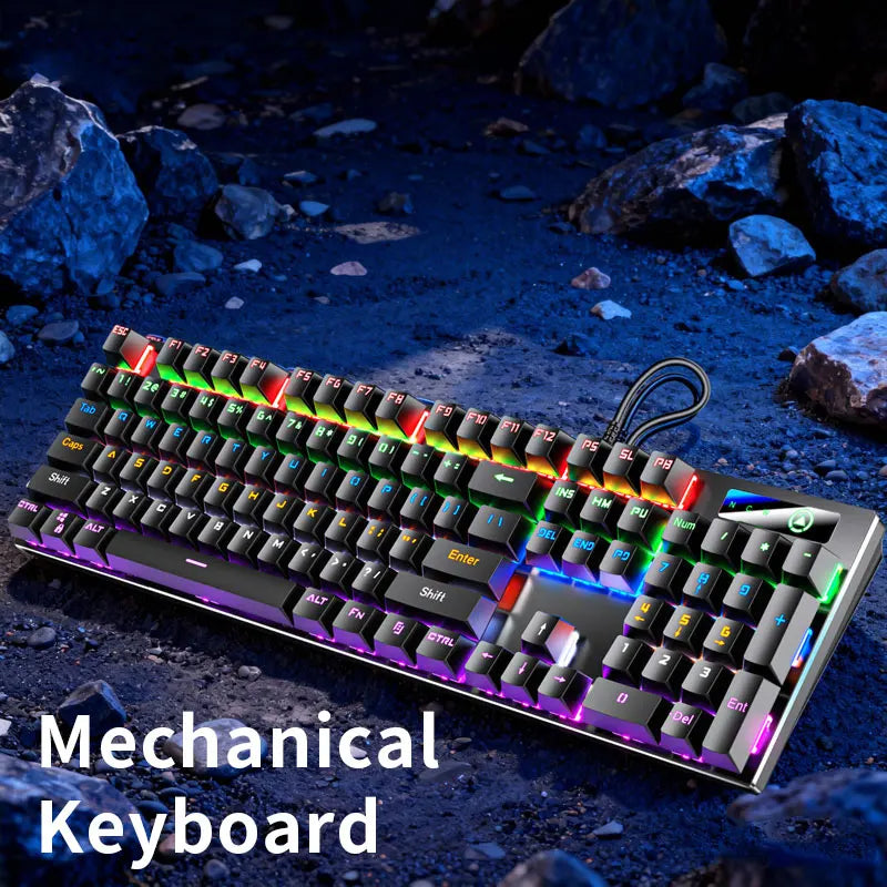 Blue Switch Mechanical Keyboard for Desktop and Laptop