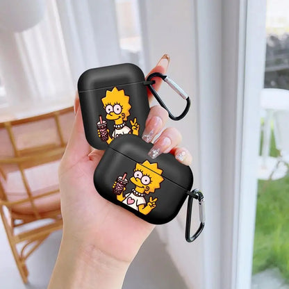 Cartoon Print Case for AirPods, Seven Model Fits