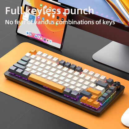 75% Mechanical Keyboard with Media Knob, Wired
