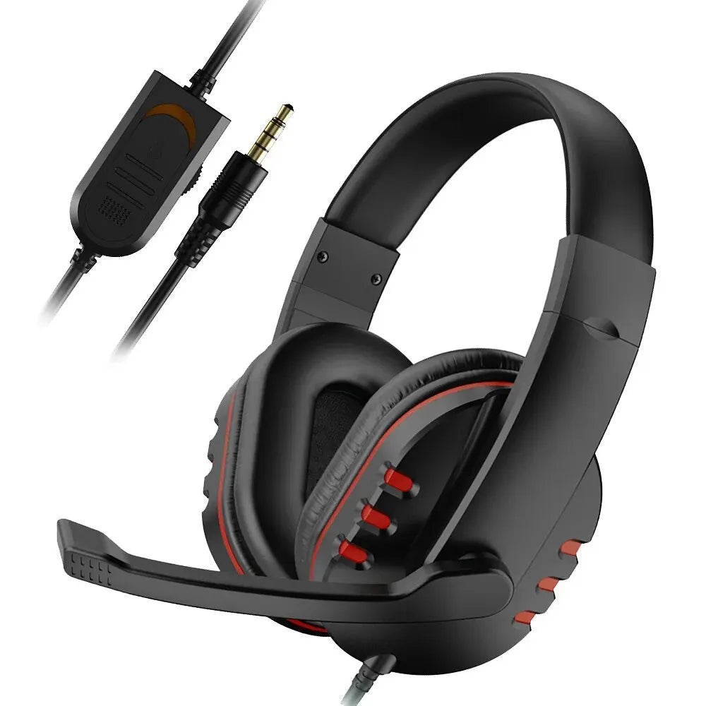 3.5mm Wired Gaming Headset with Microphone