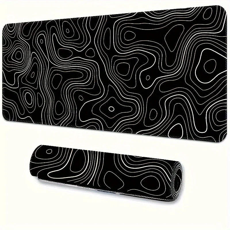 Large Gaming Mouse Pad with Stitched Edges, Five Sizes