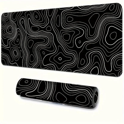 Large Gaming Mouse Pad with Stitched Edges, Five Sizes