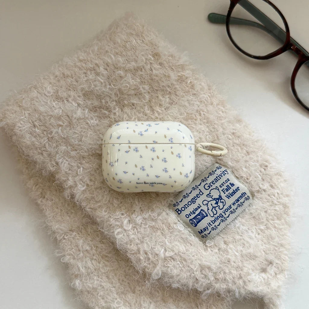 Floral Print TPU Case for AirPods, Six Model Fits