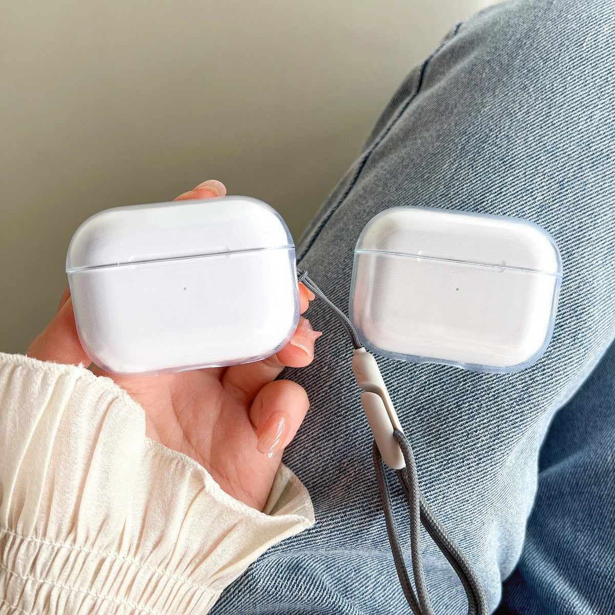 Clear TPU Shockproof Case for AirPods, Six Model Fits