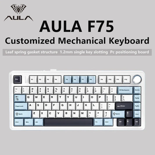 F75 Wireless Mechanical Keyboard, Tri-Mode, RGB