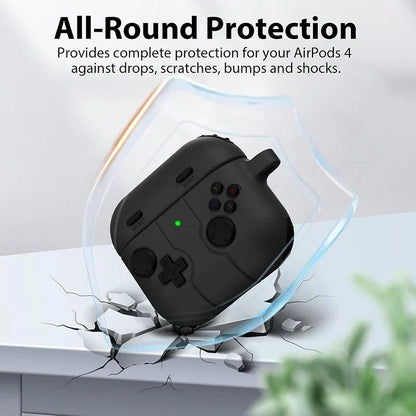 3D Gamepad Silicone Case for AirPods, Shockproof