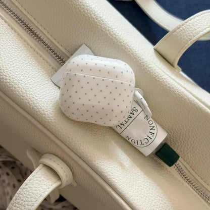 Two-Tone Dot Print Case for AirPods, Seven Model Fits