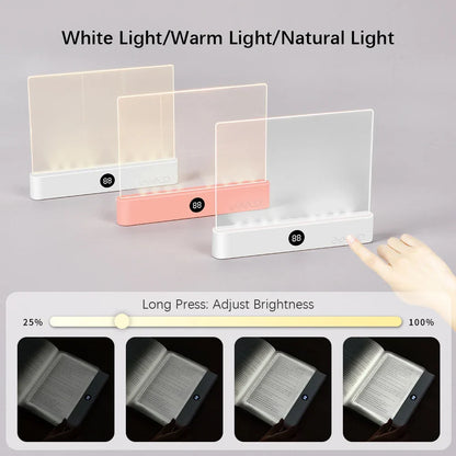 Portable Rechargeable Reading Lamp, Colour Changing