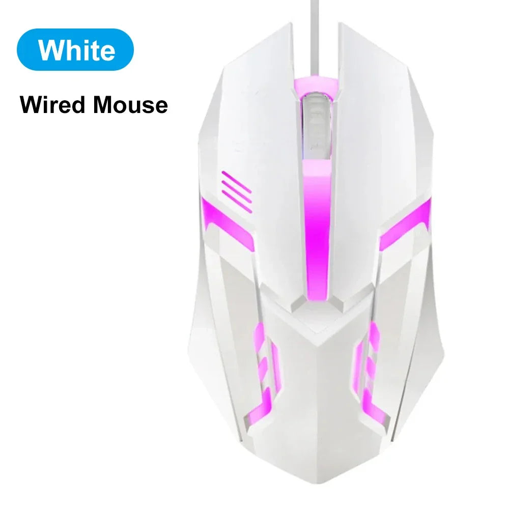 Bluetooth 5.2 RGB Wireless Mouse, 90 Hour Battery