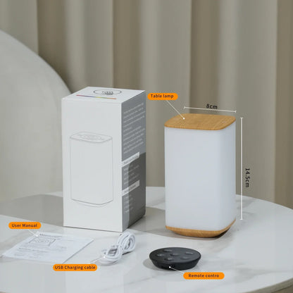 Touch and Remote Night Light, USB Rechargeable, 2W