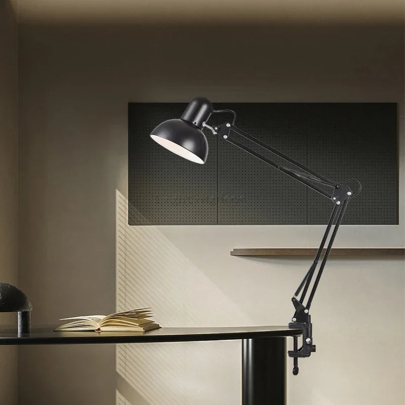Long Arm Clip Desk Lamp, 3W, Eye Protection