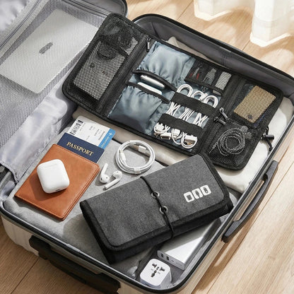 Polyester Tech Organiser Bag for Cables and Accessories