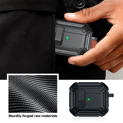 Secure Lock Hard Shell Case for AirPods Pro 3