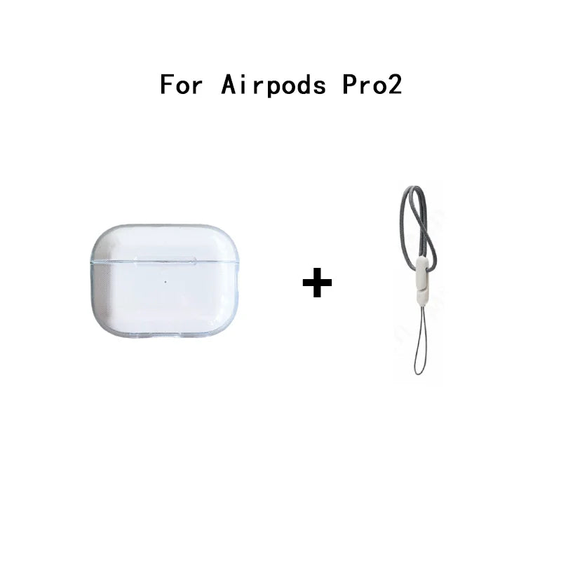 Clear TPU Shockproof Case for AirPods, Six Model Fits