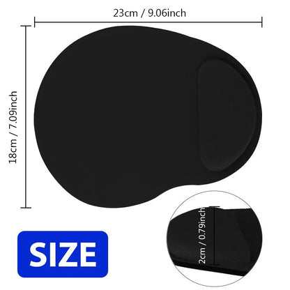 Ergonomic Mouse Pad with Wrist Rest, Seven Colours