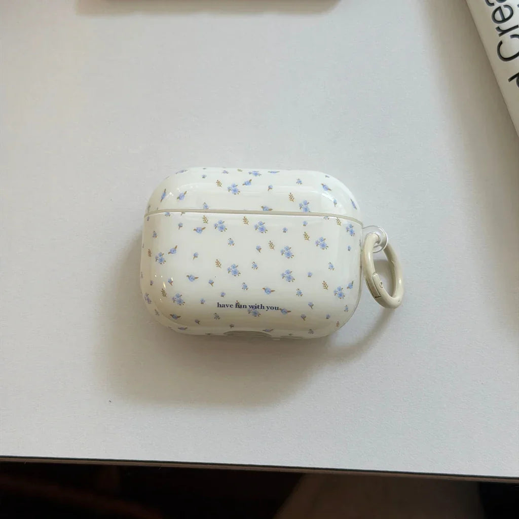 Floral Print TPU Case for AirPods, Six Model Fits