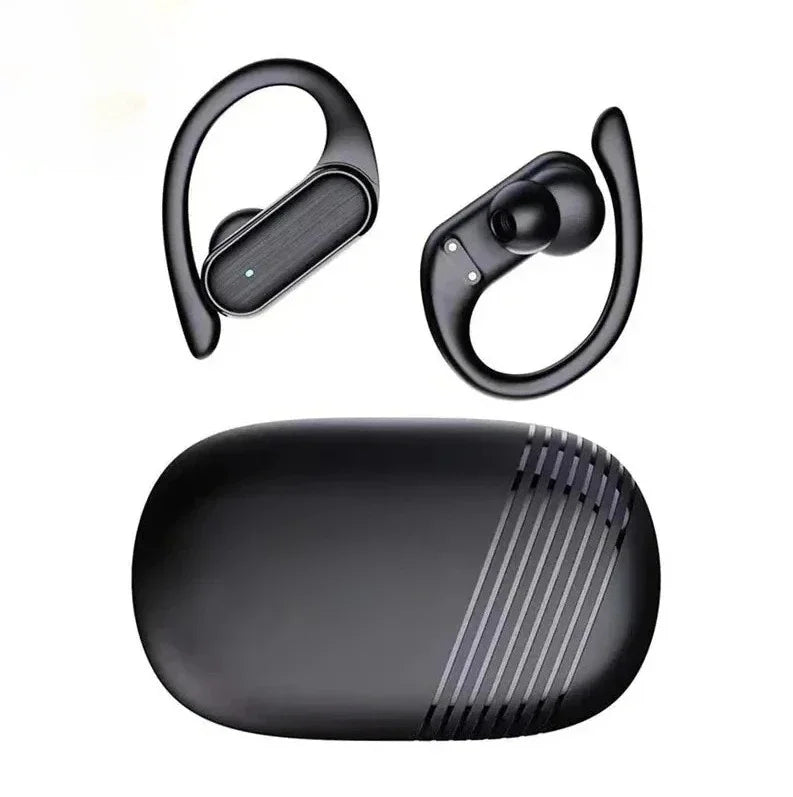 Ear Hook Sports Earbuds, True Wireless, Noise Cancelling