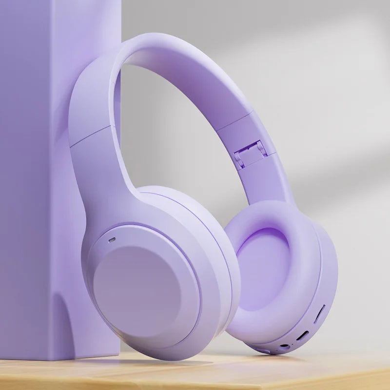 Over-Ear Bluetooth 5.3 Headphones, 12 Hour Battery