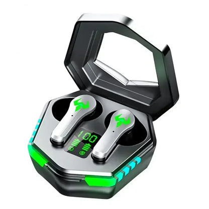 Over-Ear Headphones with Digital Display, 1000mAh