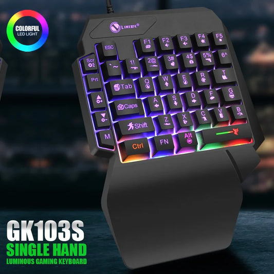 35 Key One-Handed Gaming Keypad, USB
