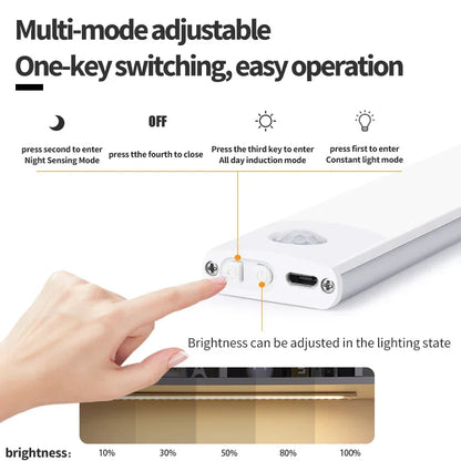 Motion Sensor Cabinet Light Bar, 10 to 50 cm