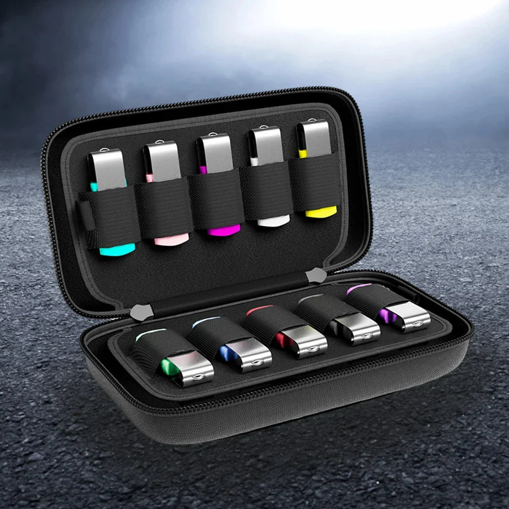 Double Layer USB Flash Drive Organiser Case
