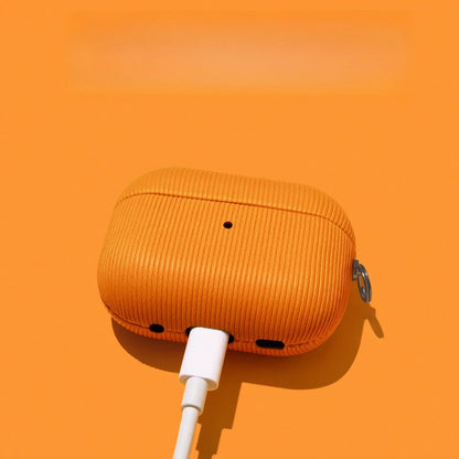 Soft Leather-Look Case for AirPods, Six Model Fits